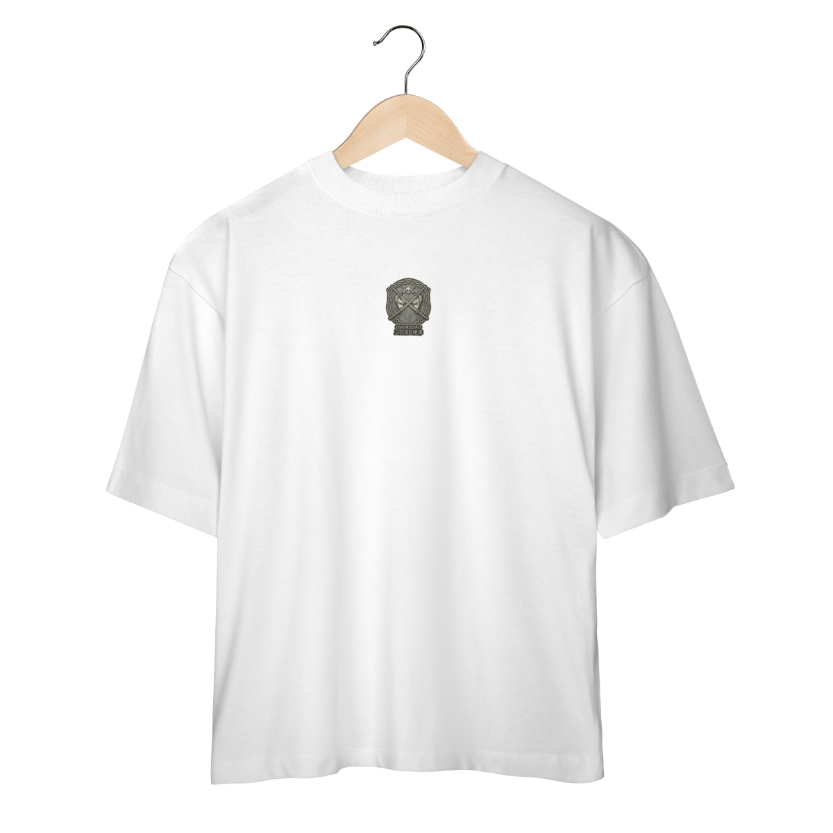 Camiseta Oversized "Zoro" cor branco