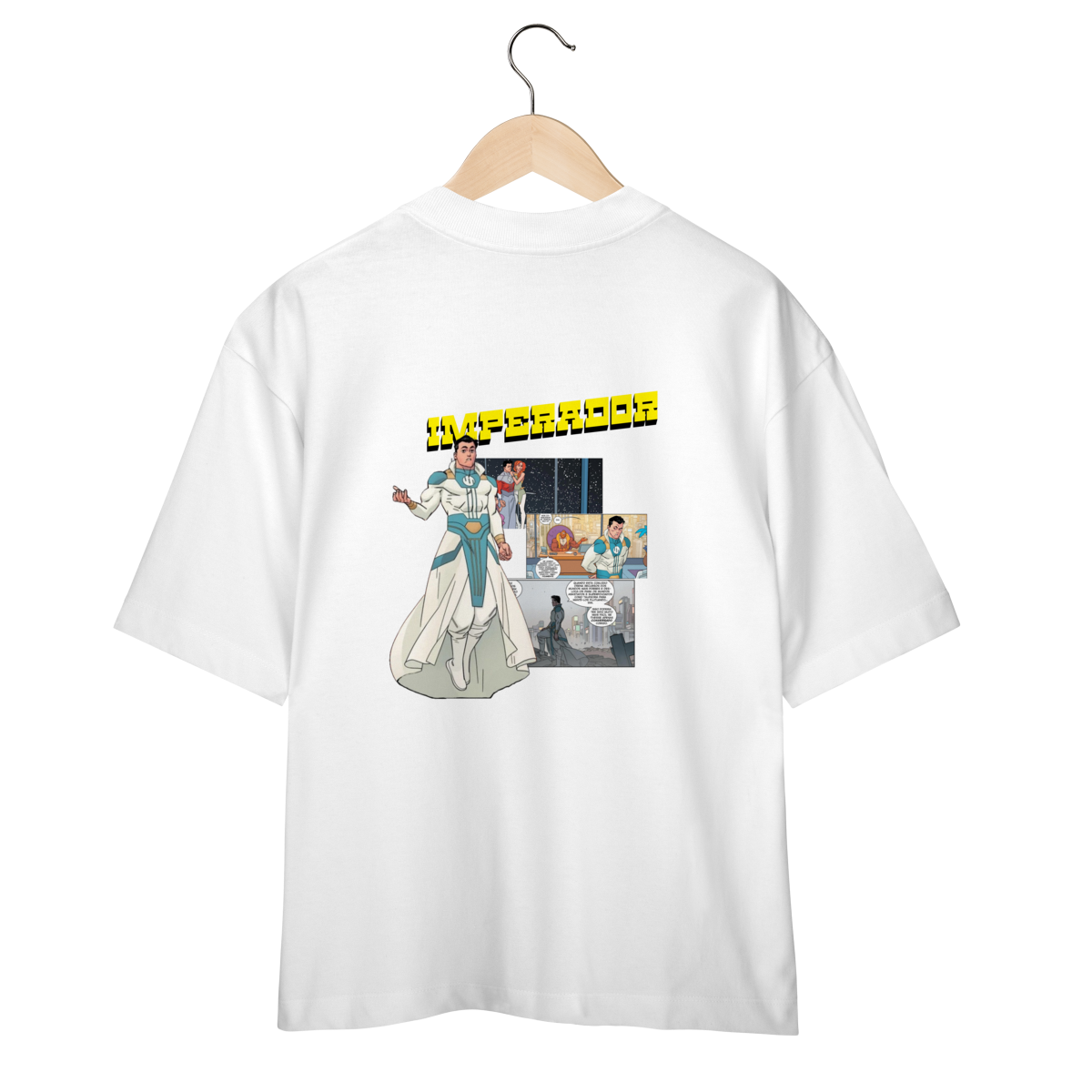 Camiseta Oversized mark grayson - imperador