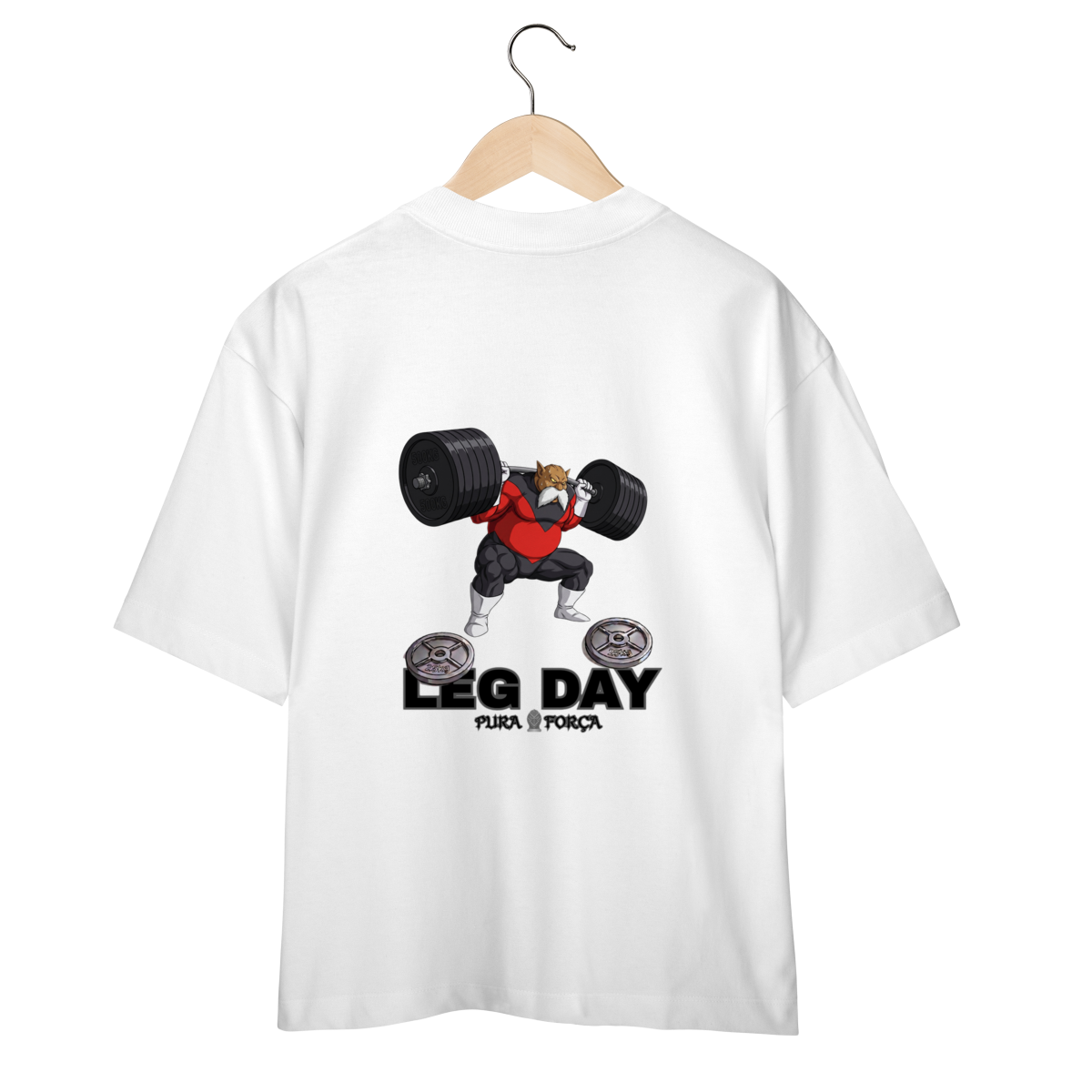 Camiseta Oversized Toppo - Leg Day