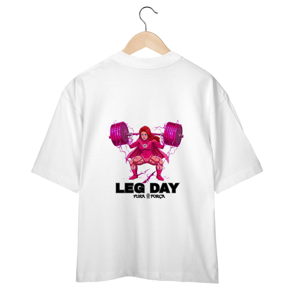 Camiseta Oversized eve - Leg Day