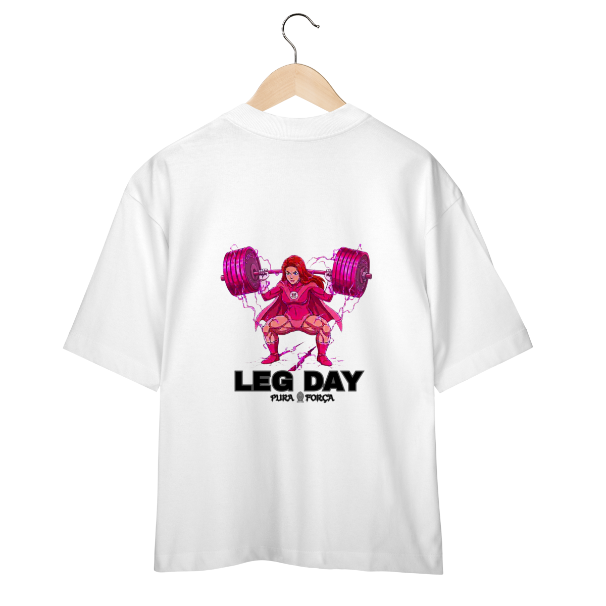 Camiseta Oversized eve - Leg Day
