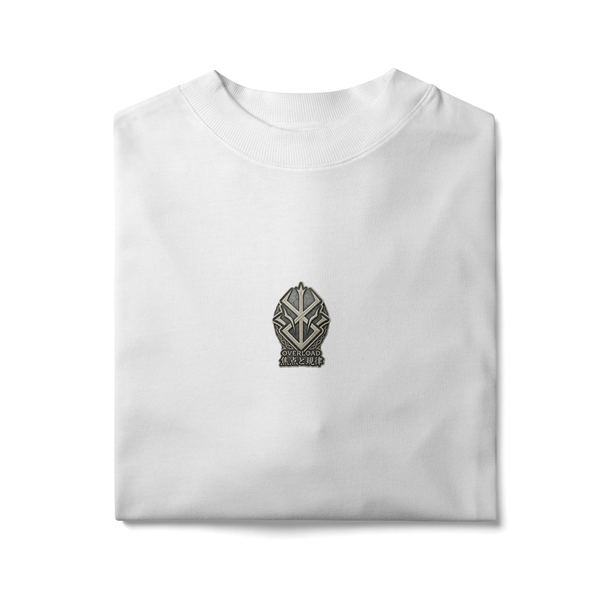 Camiseta Oversized "Leg Day" cor branco