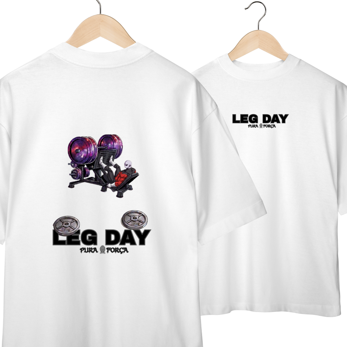 Camiseta Oversized Jirem - Leg Day