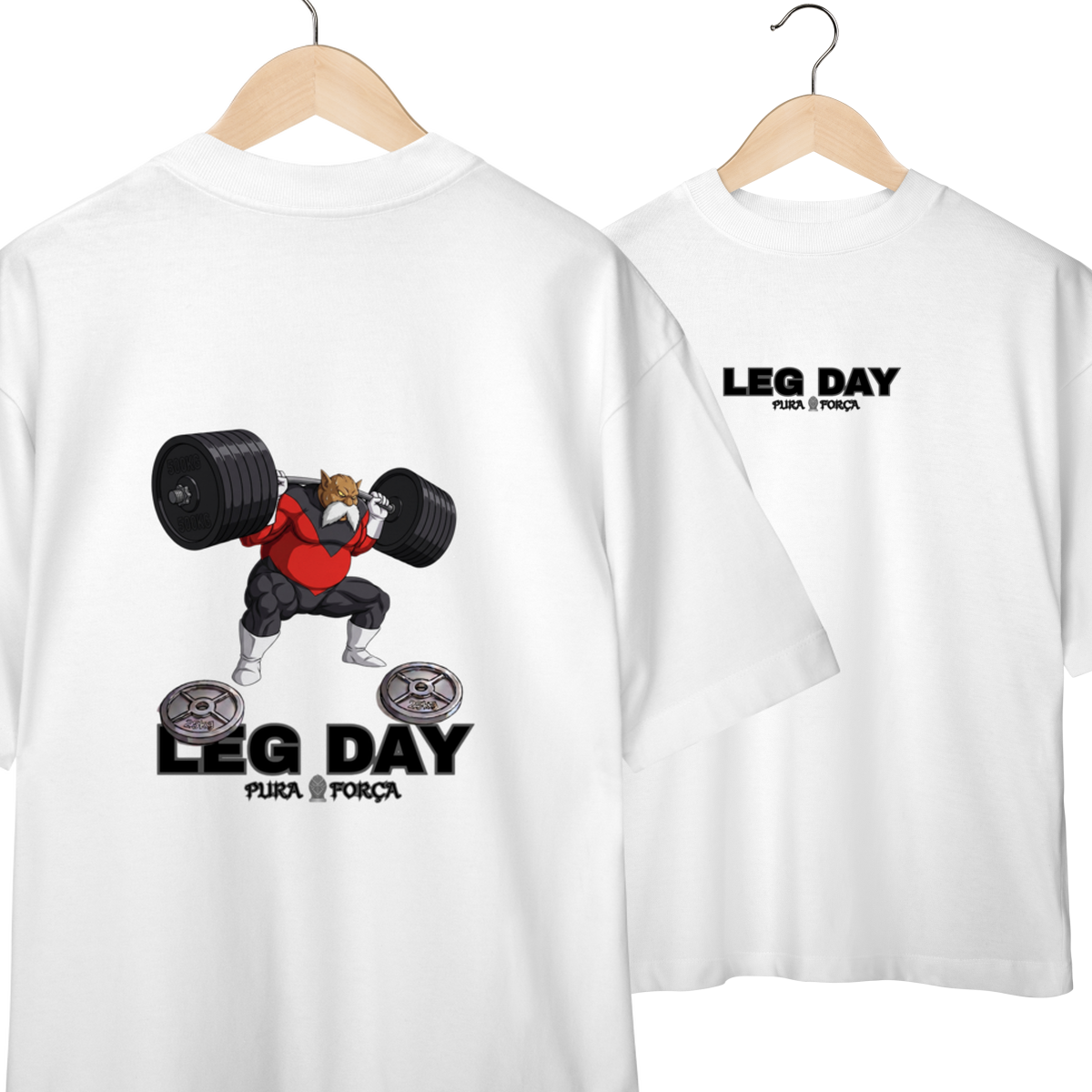 Camiseta Oversized Toppo - Leg Day