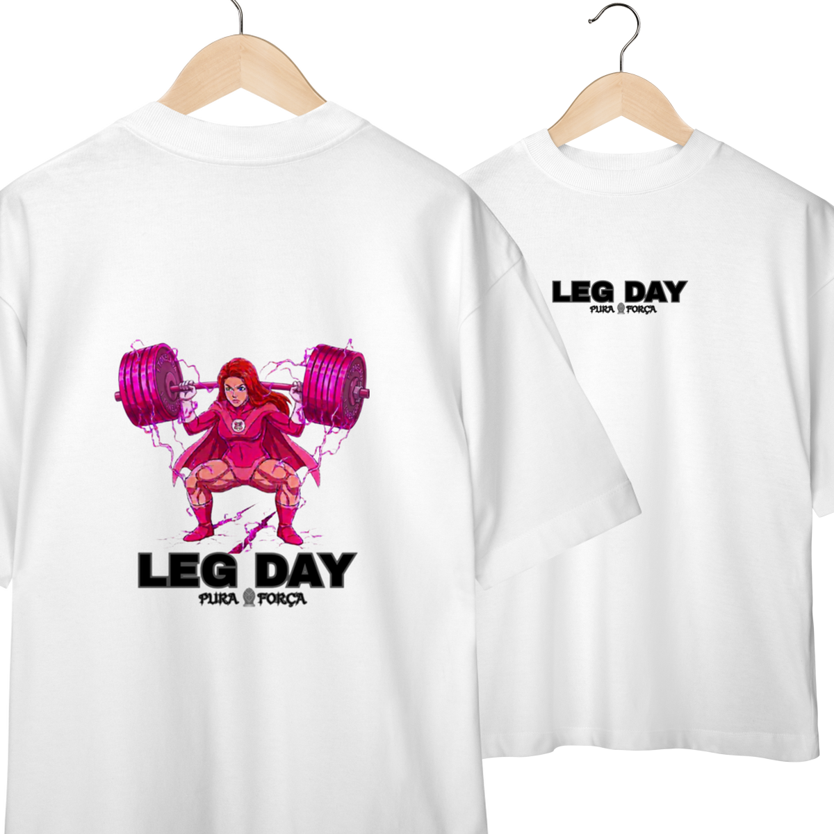 Camiseta Oversized eve - Leg Day