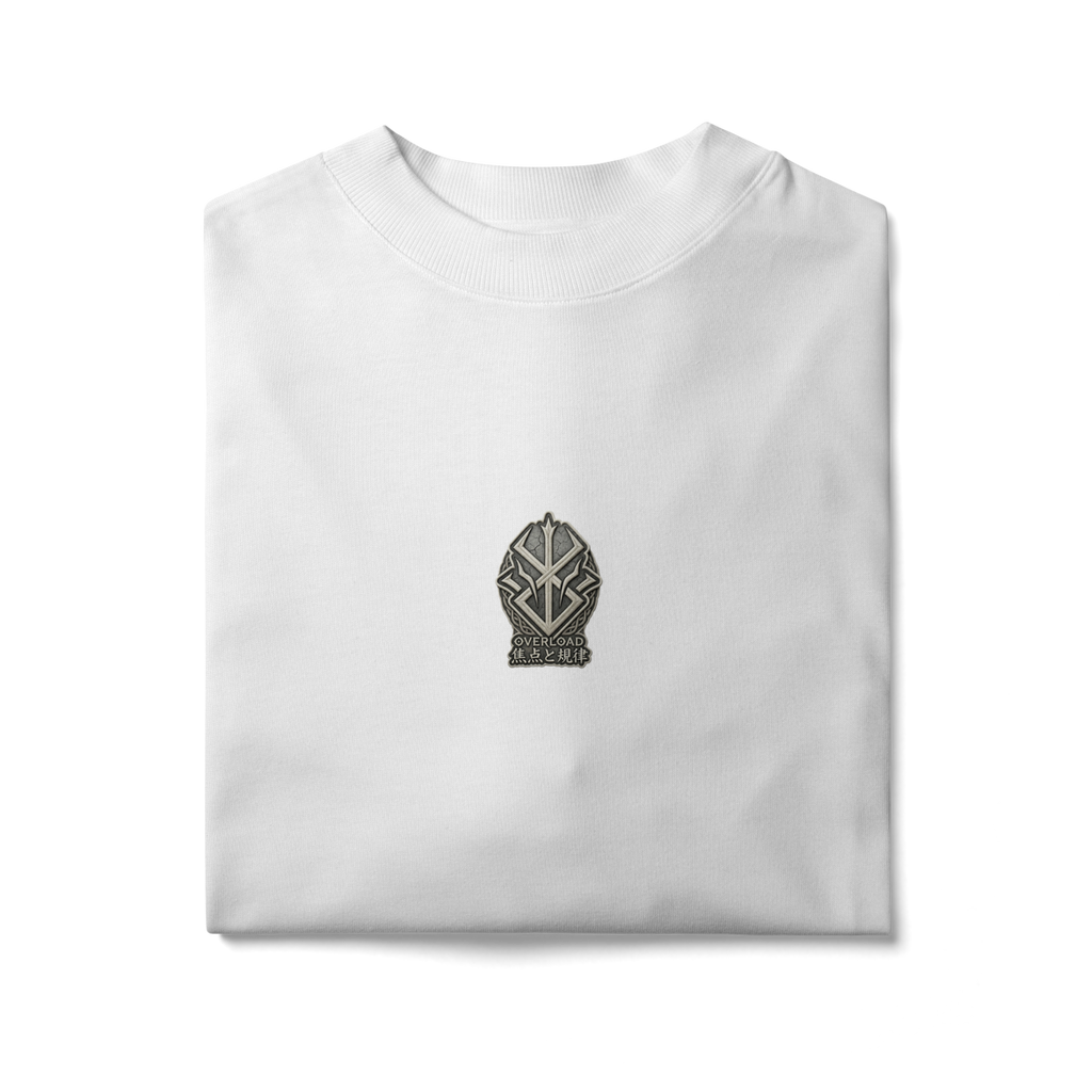 Camiseta Oversized"Jesus"Cor  Branco
