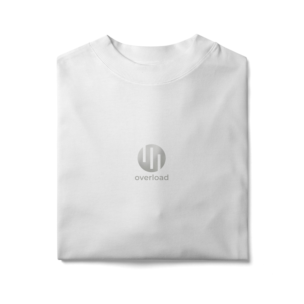Camiseta Oversized "Viltrum gym" cro branco