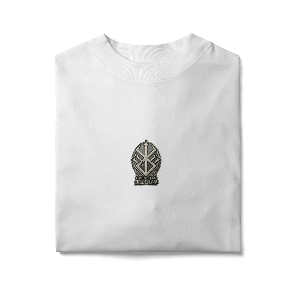 Camiseta Oversized "T.D.A.H" cor branco