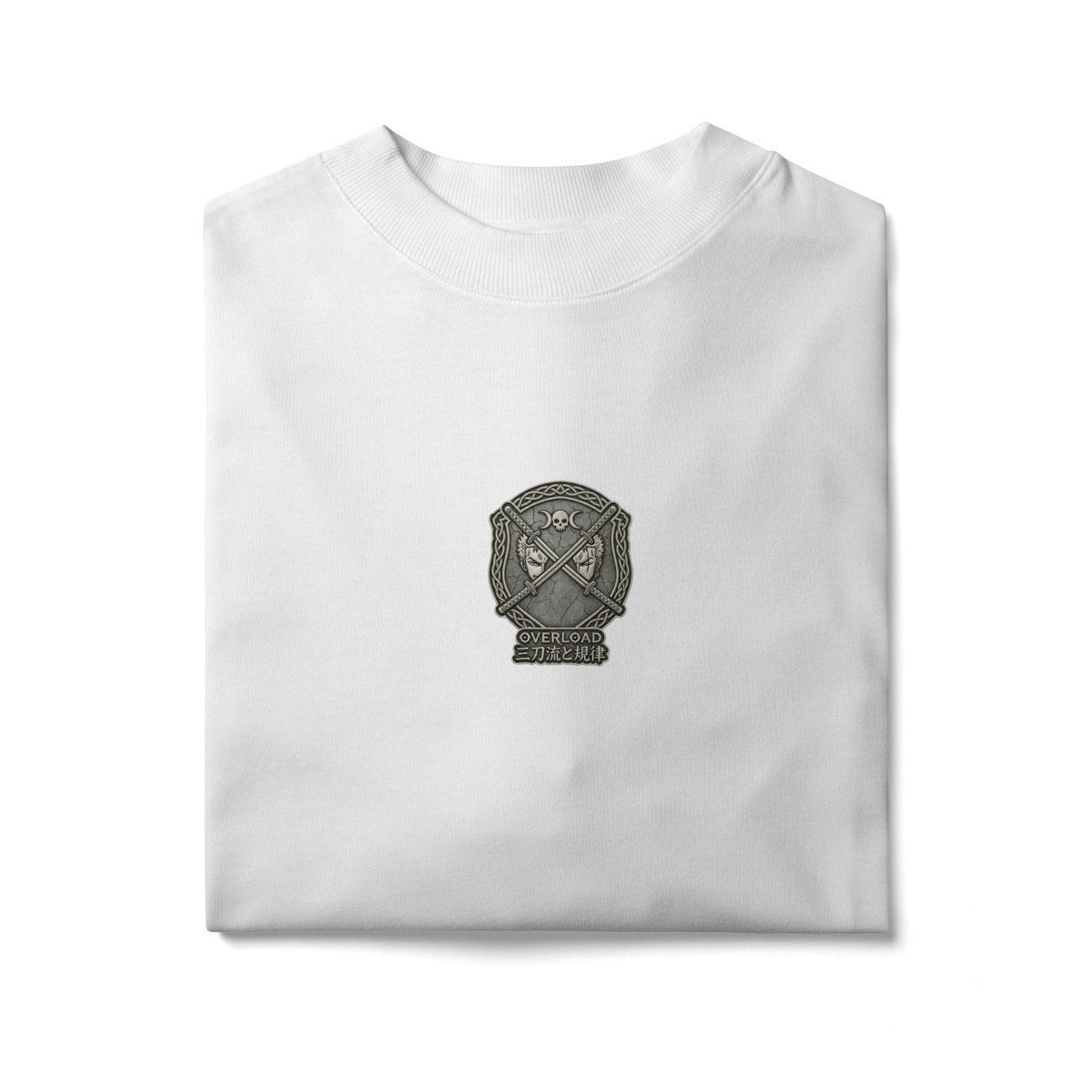 Camiseta Oversized "Zoro" cor branco