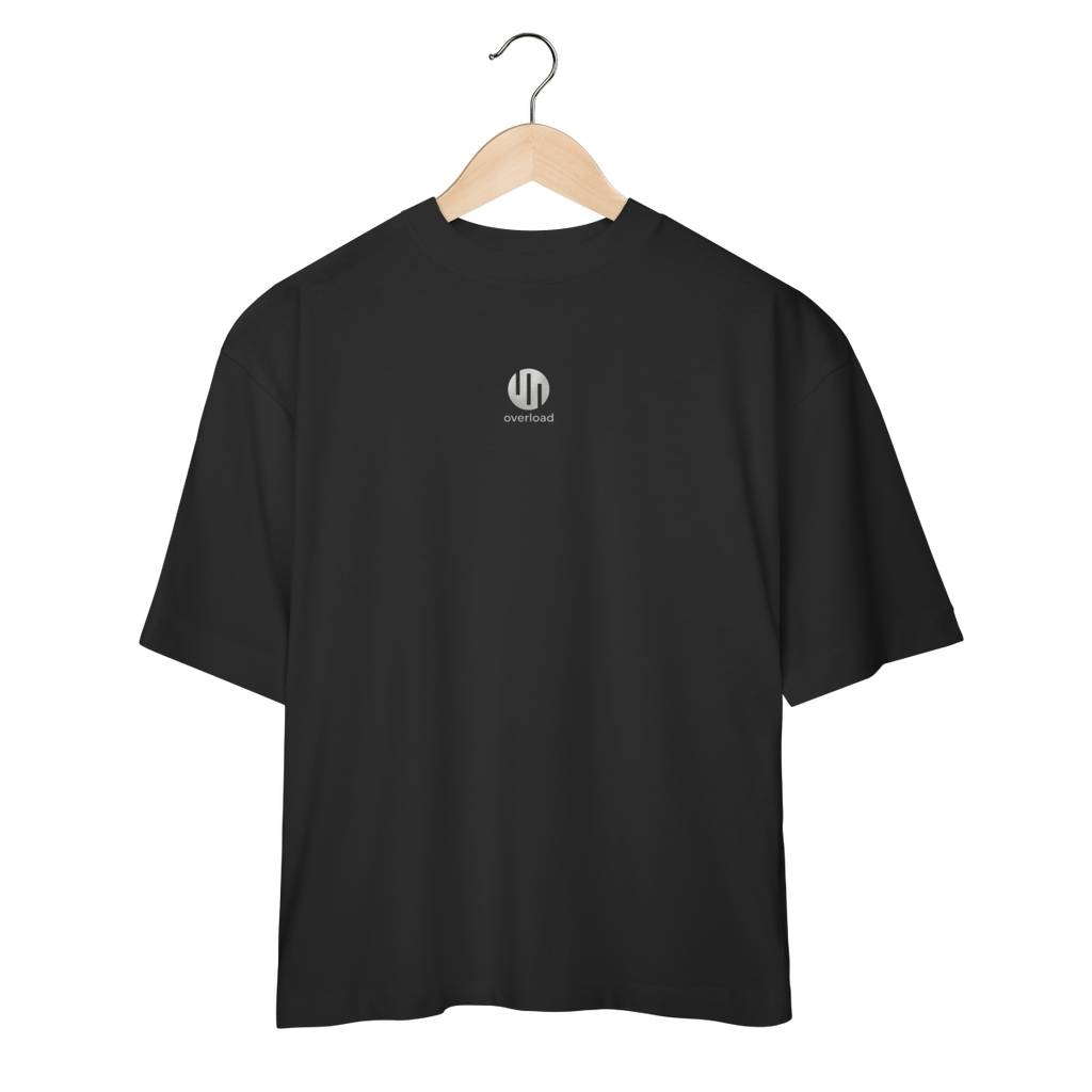 Camiseta Oversized "Viltrum gym" cor preto