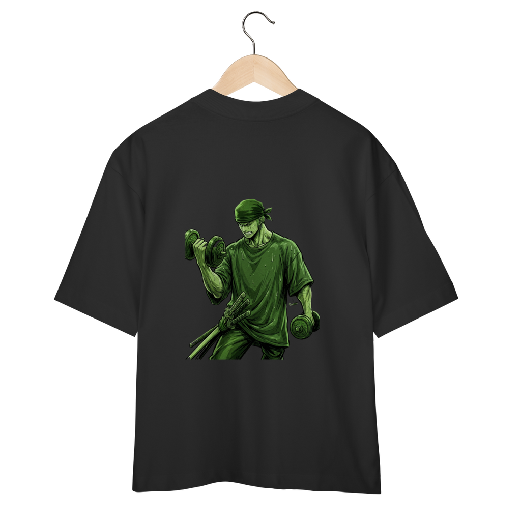 Camiseta Oversized "Zoro" cor preto