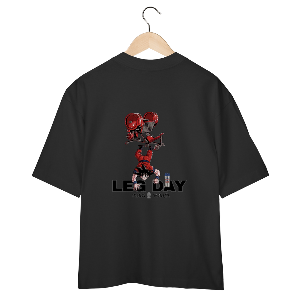 Camiseta Oversized Goku - Leg Day