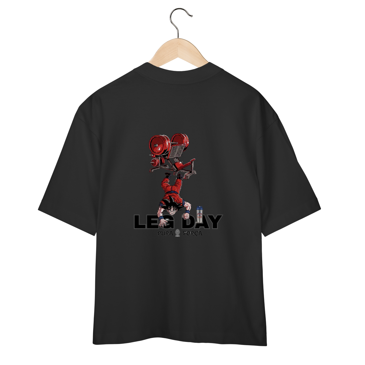 Camiseta Oversized Goku - Leg Day