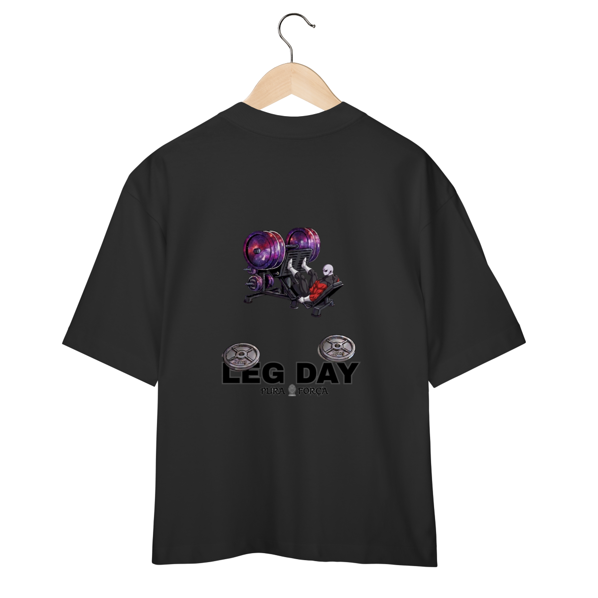 Camiseta Oversized Jirem - Leg Day