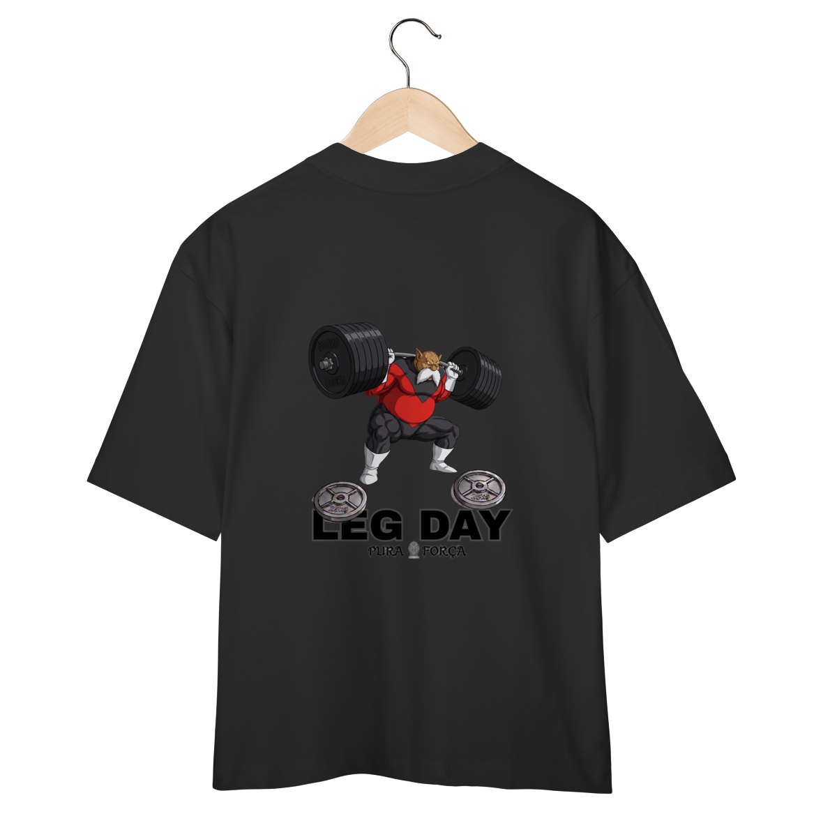 Camiseta Oversized Toppo - Leg Day