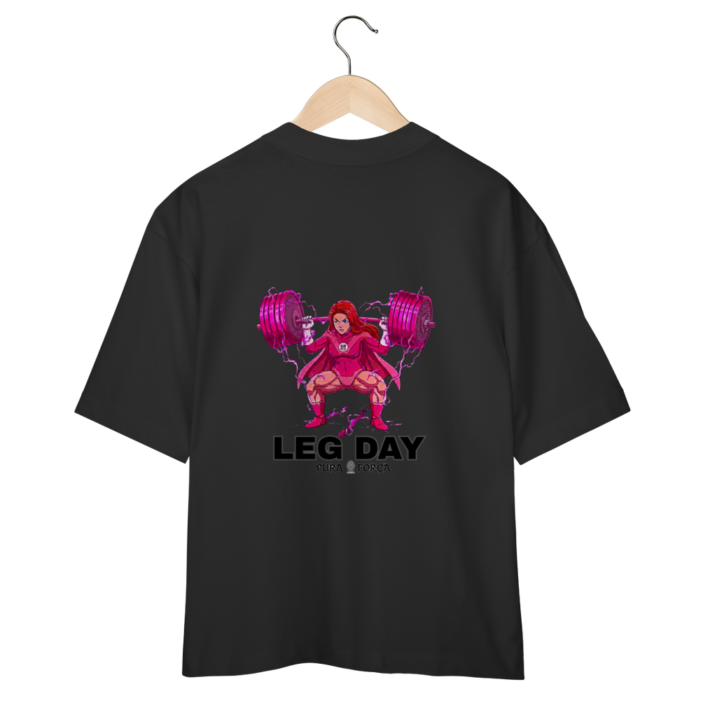 Camiseta Oversized eve - Leg Day