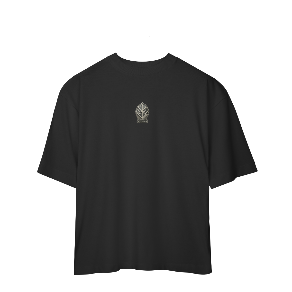 Camiseta Oversized"Jesus"Cor preto