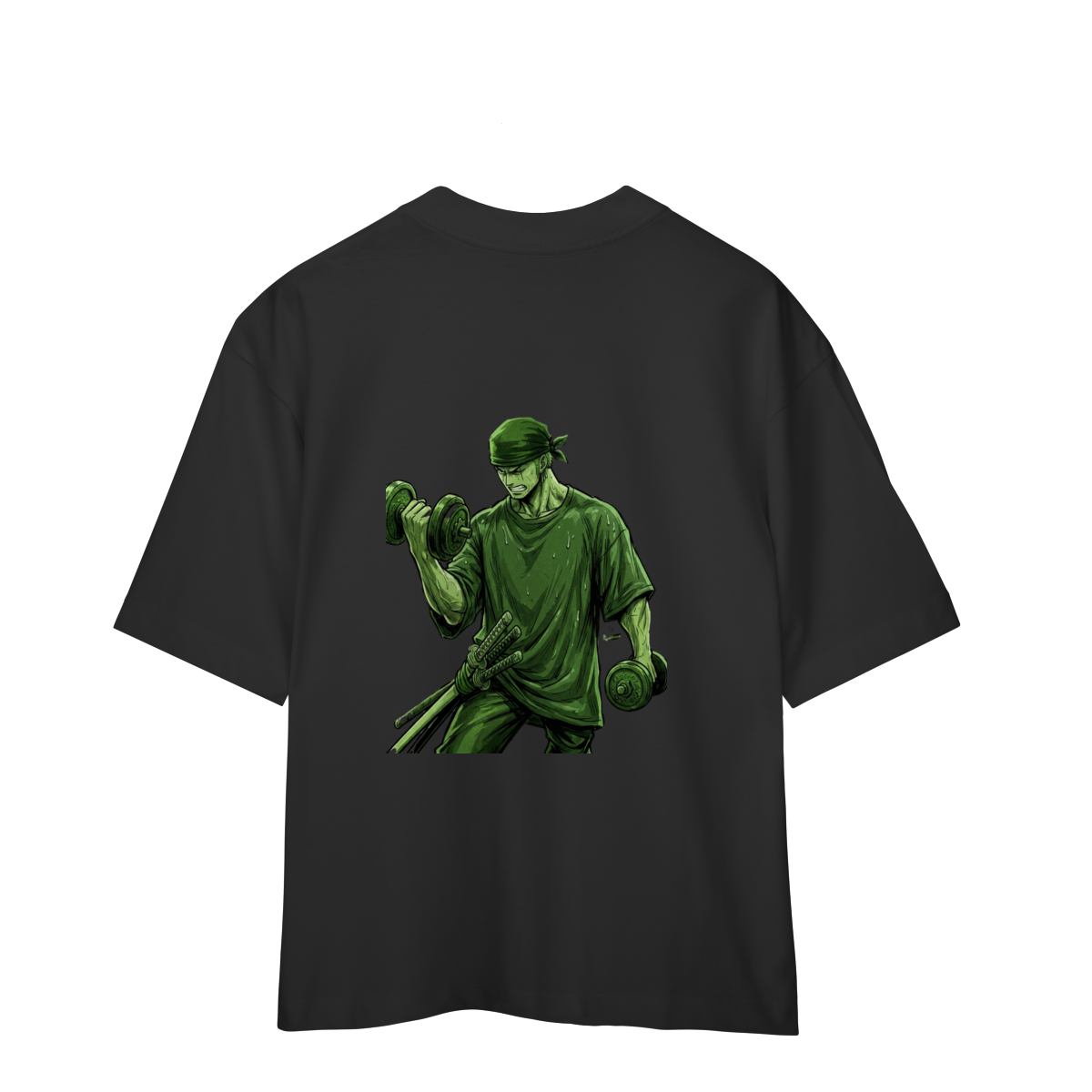 Camiseta Oversized "Zoro" cor preto
