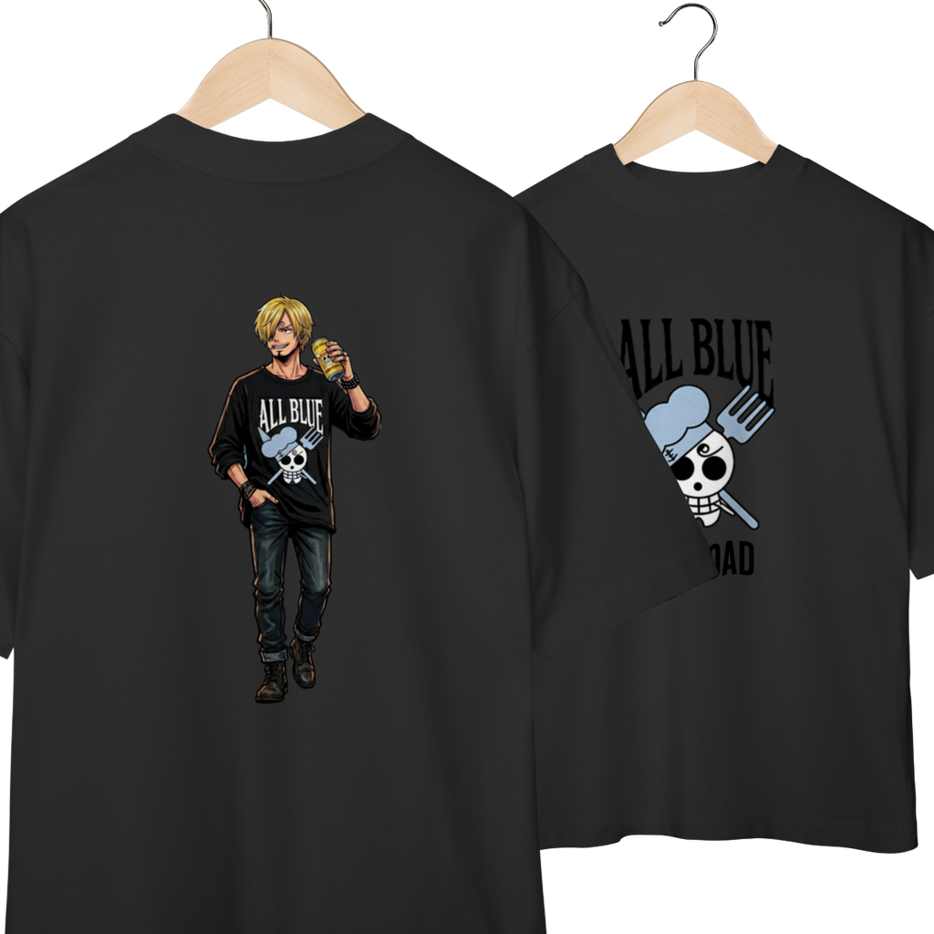 Camiseta Oversized sanji - edit nakamafuel