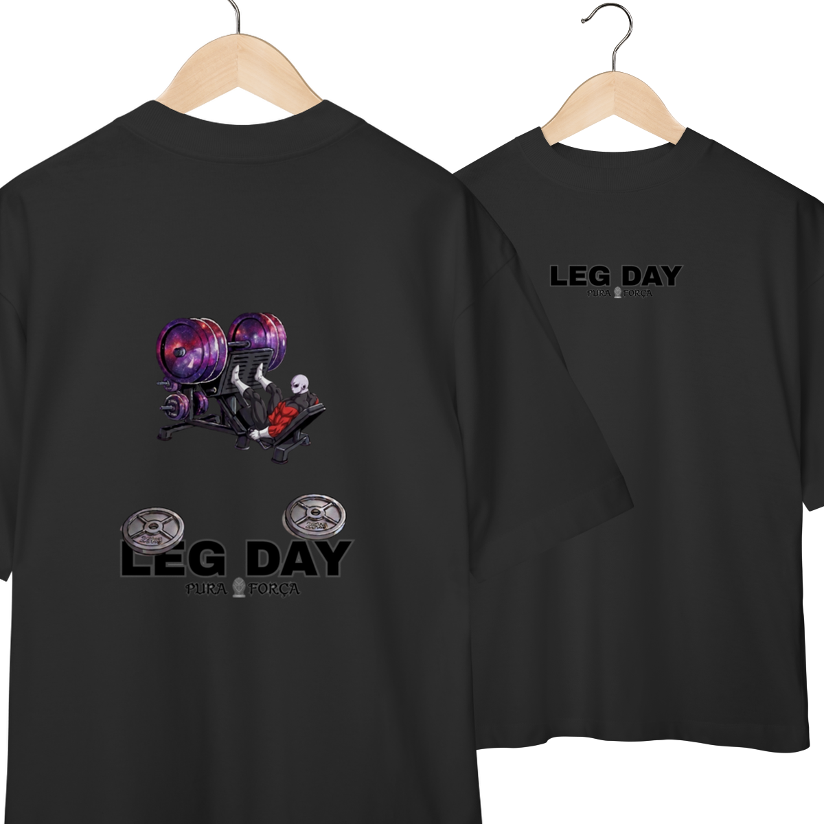 Camiseta Oversized Jirem - Leg Day