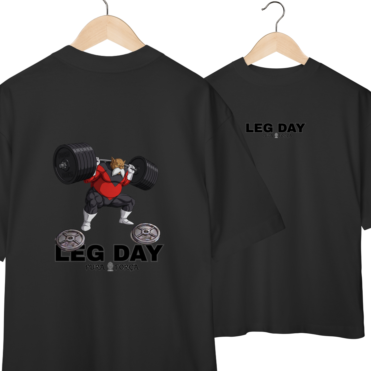 Camiseta Oversized Toppo - Leg Day