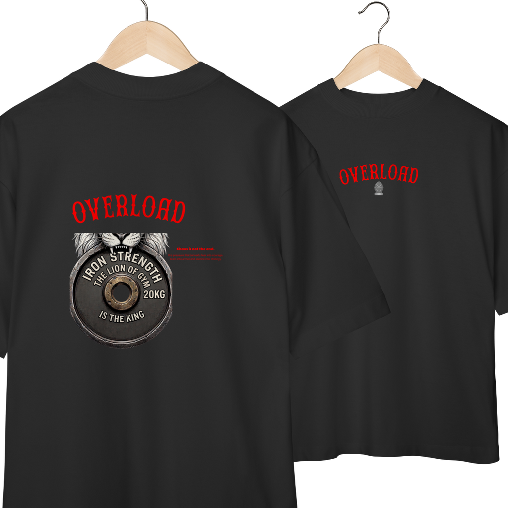 Camiseta Oversized - iron strength