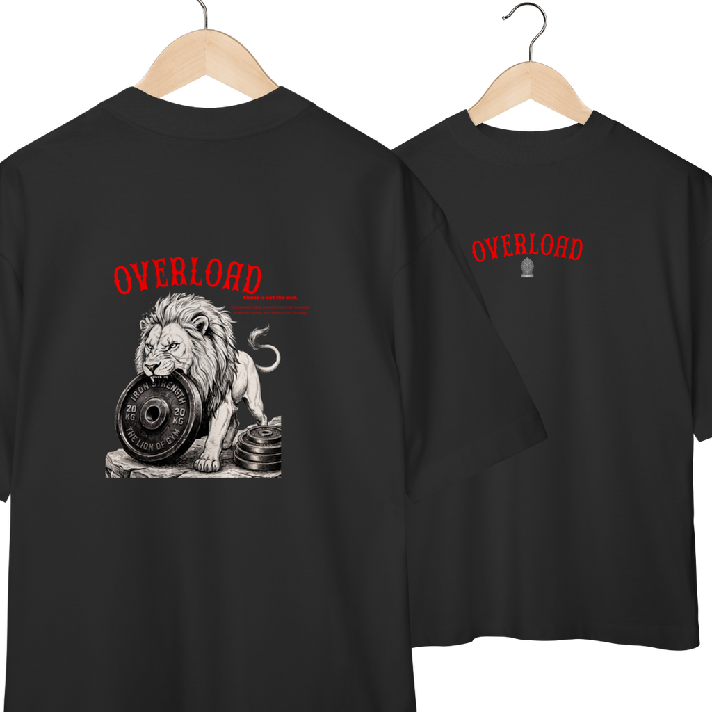 Camiseta Oversized - iron strength