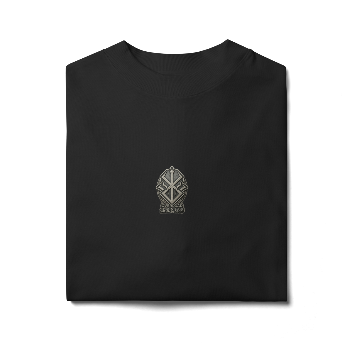 Camiseta Oversized "Leg Day" cor preta