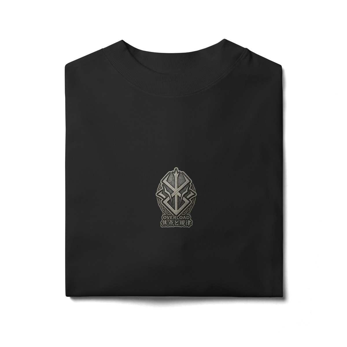 Camiseta Oversized"Jesus"Cor preto
