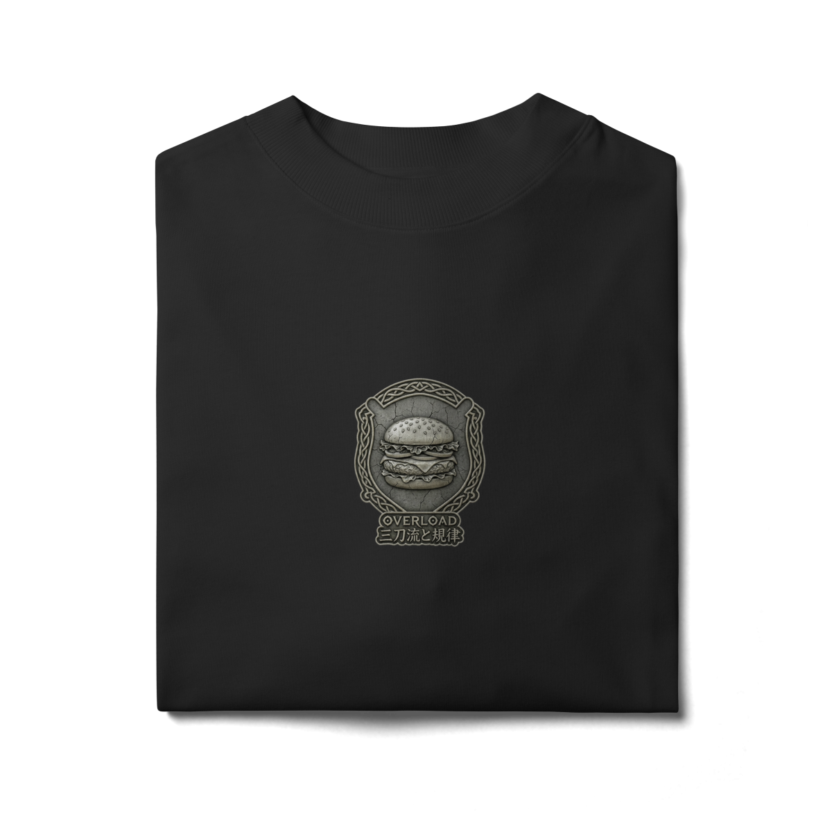 Camiseta Oversized "Bulking" cor preto