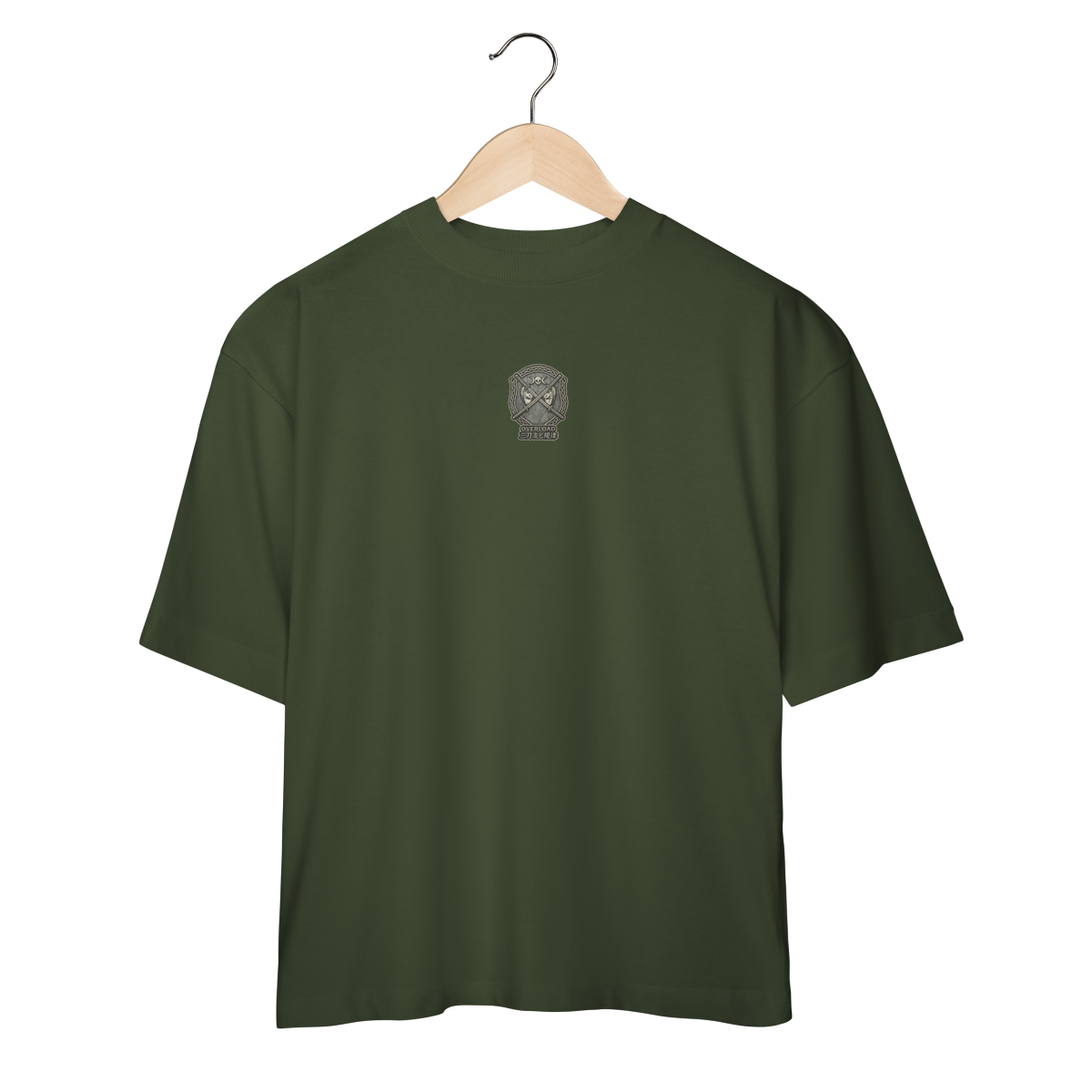 Camiseta Oversized "Zoro" cor verde