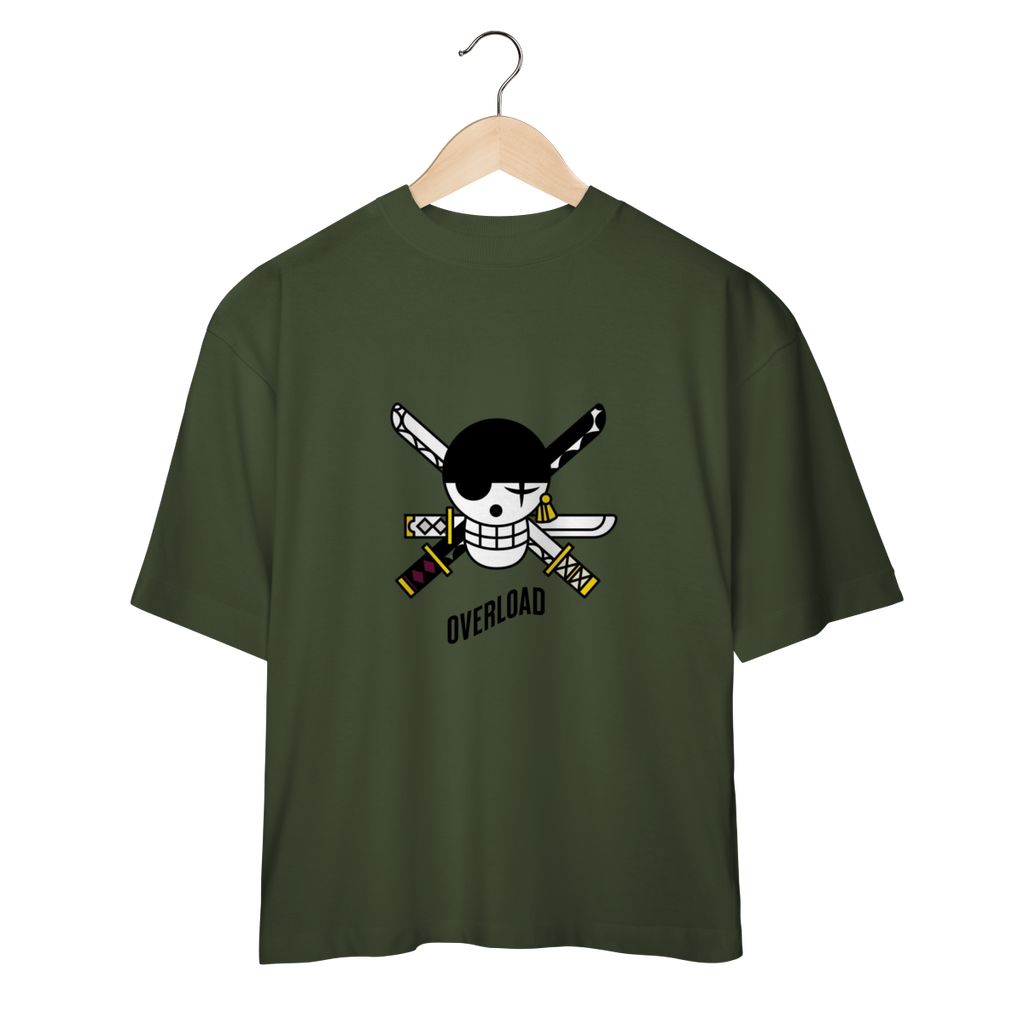 Camiseta Oversized zoro - edit nakamafuel