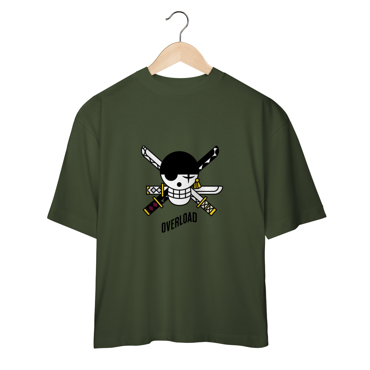 Camiseta Oversized zoro - edit nakamafuel