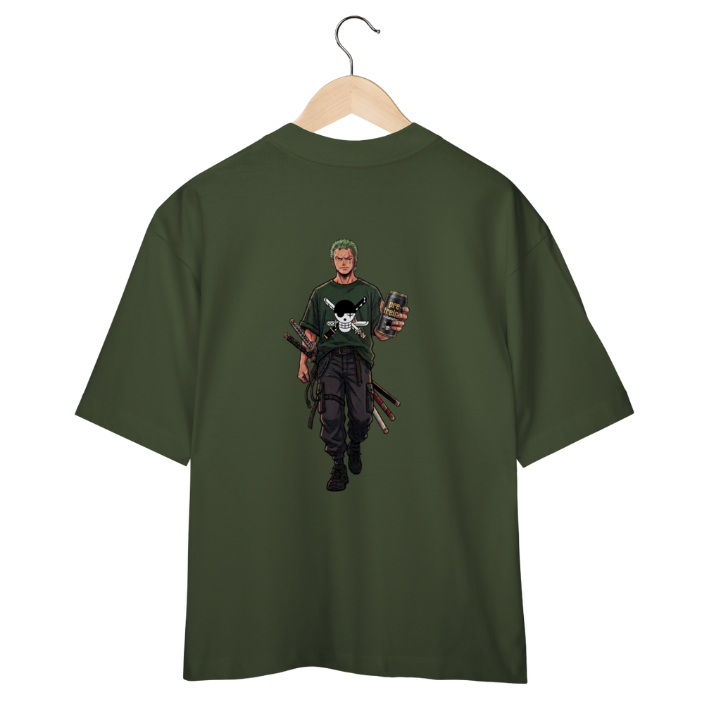 Camiseta Oversized zoro - edit nakamafuel