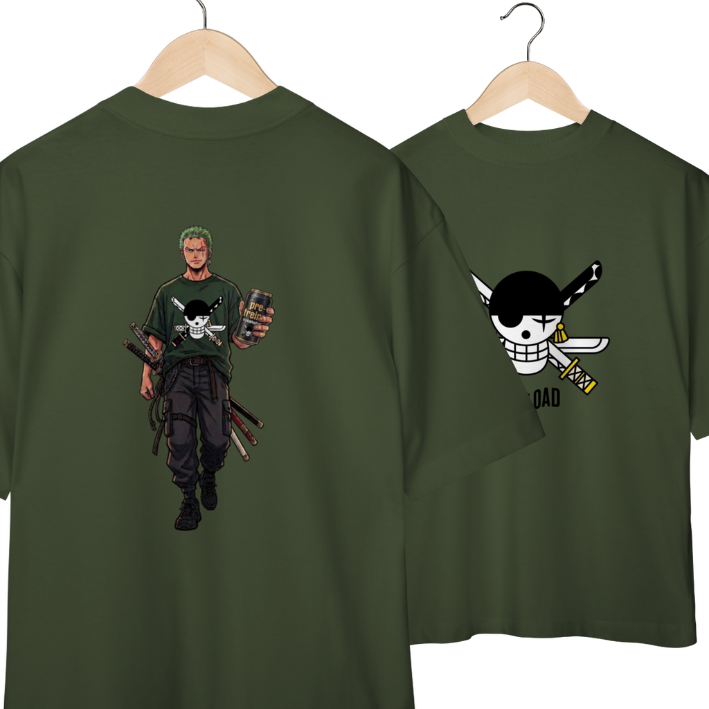 Camiseta Oversized zoro - edit nakamafuel