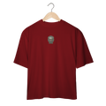 Camiseta Oversized "Bulking" cor vinho